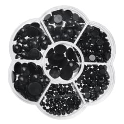 100/500pcs DIY 3-12mm Round Flat Black Eyes Plastic Eyes Eyes for Dolls Making Doll Toys Teddy Bear Eyes Doll Eyes Accessories
