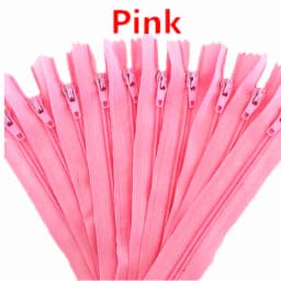 10pcs 3# 10 cm/15cm/18cm/20cm/25cm/30cm/35cm/40cm/50cm/55cm/60cm Nylon Coil Zippers Tailor Sewer Craft Crafter's (20 colors)