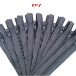 10pcs 3# 10 cm/15cm/18cm/20cm/25cm/30cm/35cm/40cm/50cm/55cm/60cm Nylon Coil Zippers Tailor Sewer Craft Crafter's (20 colors)