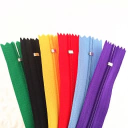 10pcs 3# 10 cm/15cm/18cm/20cm/25cm/30cm/35cm/40cm/50cm/55cm/60cm Nylon Coil Zippers Tailor Sewer Craft Crafter's (20 colors)