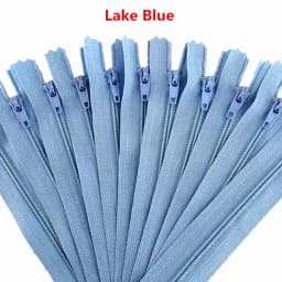 10pcs 3# 10 cm/15cm/18cm/20cm/25cm/30cm/35cm/40cm/50cm/55cm/60cm Nylon Coil Zippers Tailor Sewer Craft Crafter's (20 colors)