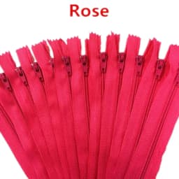 10pcs 3# 10 cm/15cm/18cm/20cm/25cm/30cm/35cm/40cm/50cm/55cm/60cm Nylon Coil Zippers Tailor Sewer Craft Crafter's (20 colors)