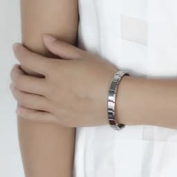 Hapiship New Fashion Women Jewelry 9mm Width Color Stainless Steel Bracelet Bangle Girls Wedding Gift G108