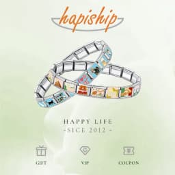 Hapiship New Fashion Women Jewelry 9mm Width Color Stainless Steel Bracelet Bangle Girls Wedding Gift G108