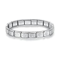 Hapiship New Fashion Women Jewelry 9mm Width Color Stainless Steel Bracelet Bangle Girls Wedding Gift G108