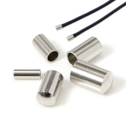 20pcs Gold Color Stainless Steel End Caps Crimp Clasps Cord Tip for Laces Leather Cord for Jewelry Making DIY Findings Supplies