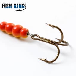 NGB 6 Color 0#-5# Spinner Bait With Treble Hooks 35647-BR Arttificial Bait Fishing Lure