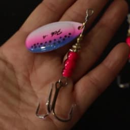 NGB 6 Color 0#-5# Spinner Bait With Treble Hooks 35647-BR Arttificial Bait Fishing Lure