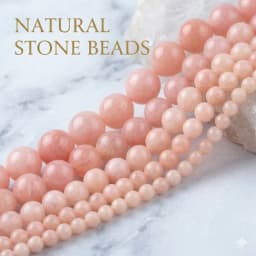 Natural Stone Light Pink Jades Beads Round High Quality Loose Spacer Beads For Jewelry Making DIY Bracelets 15Inch 4/6/8/10/12mm