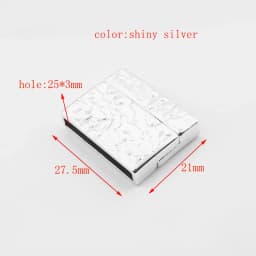 3Sets Alloy Flat Strong Magnetic Clasp Connectors Fitting 15/20/25/30mm Flat Leather Cord For DIY Bracelets Jewelry Making