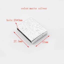 3Sets Alloy Flat Strong Magnetic Clasp Connectors Fitting 15/20/25/30mm Flat Leather Cord For DIY Bracelets Jewelry Making