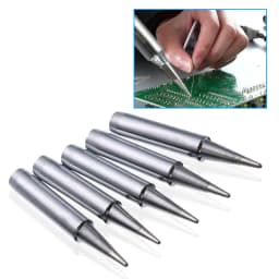 5pcs Solder Tips Soldering Solder Iron Tips Head Bit For 936/937/938/969 Soldering Station Soldering Tools For Welding Accessory