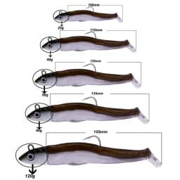 Hunthouse Fishing Soft Barret Minnow Lure 100mm Body T-Tail Silicone Bait Easy Shiner For Bass Pike Tackle Gear Leurre Souple