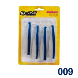 Hunthouse Fishing Soft Barret Minnow Lure 100mm Body T-Tail Silicone Bait Easy Shiner For Bass Pike Tackle Gear Leurre Souple