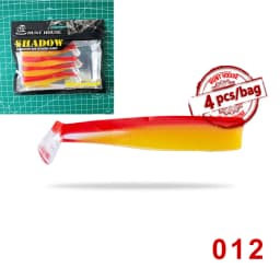 Hunthouse Fishing Soft Barret Minnow Lure 100mm Body T-Tail Silicone Bait Easy Shiner For Bass Pike Tackle Gear Leurre Souple