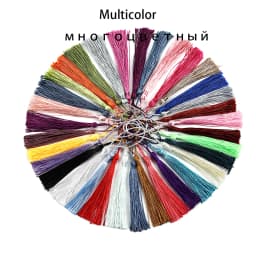 10-30Pcs 70mm Hanging Rope Silk Tassel Fringe For DIY Key Chain Earring Hooks Pendant Jewelry Making Finding Supplie Accessories