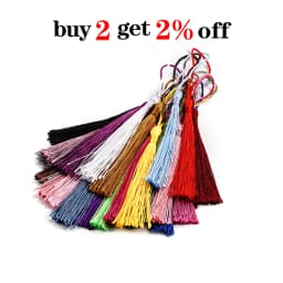 10-30Pcs 70mm Hanging Rope Silk Tassel Fringe For DIY Key Chain Earring Hooks Pendant Jewelry Making Finding Supplie Accessories