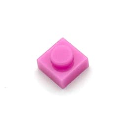 300pcs DIY Building Blocks Thin Figures Bricks 1x1 Dots 25Color Educational Creative Size Compatible With 3024 Toys for Children