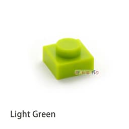 300pcs DIY Building Blocks Thin Figures Bricks 1x1 Dots 25Color Educational Creative Size Compatible With 3024 Toys for Children