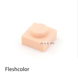 300pcs DIY Building Blocks Thin Figures Bricks 1x1 Dots 25Color Educational Creative Size Compatible With 3024 Toys for Children