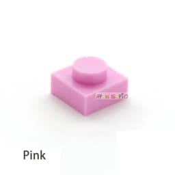 300pcs DIY Building Blocks Thin Figures Bricks 1x1 Dots 25Color Educational Creative Size Compatible With 3024 Toys for Children
