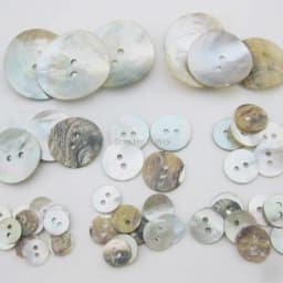NBNNKG Nature Sea Shell Made Shirt Buttons 30Pcs Multisizes Sewing Garment Fit DIY Craft Ornament Seashell Botoes