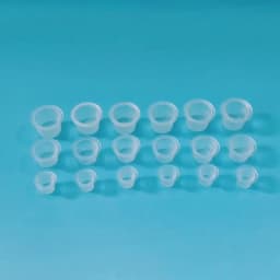 100pc S/M/L Plastic Disposable Microblading Tattoo Ink Cups Permanent Makeup Pigment Clear Holder Container Cap Tattoo Accessory