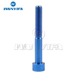 Wanyifa Titanium Bolts M6x 10 15 16 18 20 25 30 35 40 45 50 55 60 65mm Allen Hex Head Screw Fit Headset Cap Mountain Road Bike