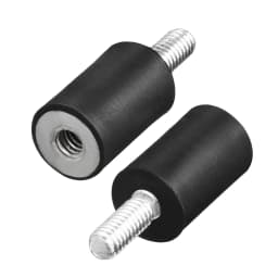 4Pcs M4 M6 M8 Thread Male Female Rubber Shock Absorber Crash Pad Damper Bobbin Mount Anti Vibration Isolator Type VD for Bicycle