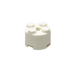 50pcs DIY Building Blocks Thick Figures Bricks Cylinder 2x2 Educational Creative Size Compatible With 6143 Toys for Children