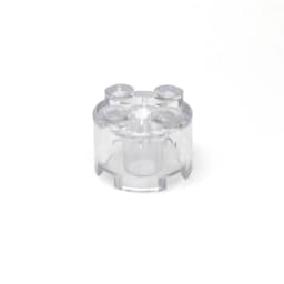 50pcs DIY Building Blocks Thick Figures Bricks Cylinder 2x2 Educational Creative Size Compatible With 6143 Toys for Children