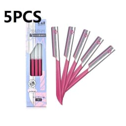 3/5pcs Eyebrow Epilator Sets for Women Makeup Beauty Eyebrows Hair Removal Styling Tool Steel Blade Facial Sourcil Razor Trimmer