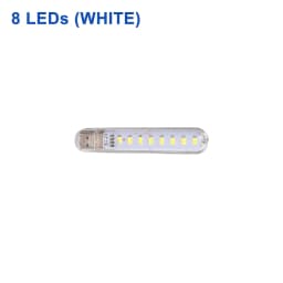 DC5V Mini USB LED Night Light 3LEDs 8LEDs 10LEDs 24LEDs Book Lamp Extension Pole US Plug Adapter For Reading Notebook Power Bank