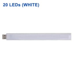 DC5V Mini USB LED Night Light 3LEDs 8LEDs 10LEDs 24LEDs Book Lamp Extension Pole US Plug Adapter For Reading Notebook Power Bank