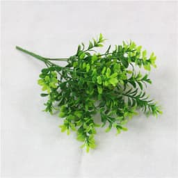YO CHO Artificial Plastic Plants for Home Garden Decoration Fern Grass Wedding Wall Outdoor Decor Green Leaf Artificial Flowers