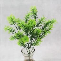 YO CHO Artificial Plastic Plants for Home Garden Decoration Fern Grass Wedding Wall Outdoor Decor Green Leaf Artificial Flowers