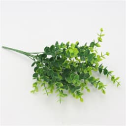 YO CHO Artificial Plastic Plants for Home Garden Decoration Fern Grass Wedding Wall Outdoor Decor Green Leaf Artificial Flowers