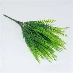 YO CHO Artificial Plastic Plants for Home Garden Decoration Fern Grass Wedding Wall Outdoor Decor Green Leaf Artificial Flowers