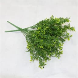 YO CHO Artificial Plastic Plants for Home Garden Decoration Fern Grass Wedding Wall Outdoor Decor Green Leaf Artificial Flowers