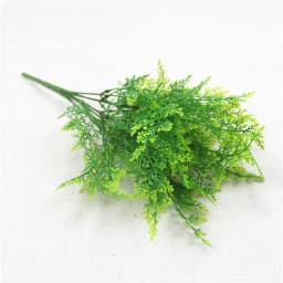 YO CHO Artificial Plastic Plants for Home Garden Decoration Fern Grass Wedding Wall Outdoor Decor Green Leaf Artificial Flowers
