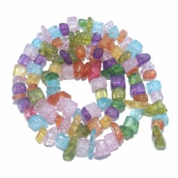 Natural Stone 5-8MM Irregular Shape Freeform Chip Bead Pink Quartz Amethysts Agates Lapis Lazuli For Jewelry Making DIY Bracelet