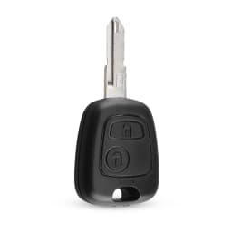 KEYYOU Modified Flip Folding Car Key Shell For Peugeot 307 107 207 407 Citroen C2 C3 Xsara Remote 2 Button Key Case HU83 Blade