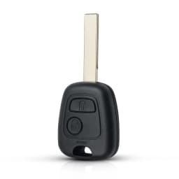 KEYYOU Modified Flip Folding Car Key Shell For Peugeot 307 107 207 407 Citroen C2 C3 Xsara Remote 2 Button Key Case HU83 Blade