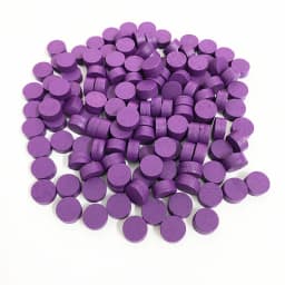 100Pcs Diameter 10*5MM Pawn Wooden Disk Game Pieces Colorful Circle Chips Pawn/Chess For Games Accessories