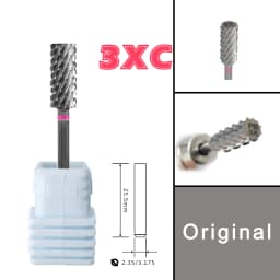 RolinStar 5.35 Small Barrel Silver Steel Carbide Nail Drill Bits Milling Cutter German Accessories