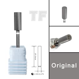 RolinStar 5.35 Small Barrel Silver Steel Carbide Nail Drill Bits Milling Cutter German Accessories