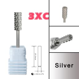 RolinStar 5.35 Small Barrel Silver Steel Carbide Nail Drill Bits Milling Cutter German Accessories