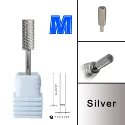 RolinStar 5.35 Small Barrel Silver Steel Carbide Nail Drill Bits Milling Cutter German Accessories