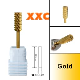 RolinStar 5.35 Small Barrel Silver Steel Carbide Nail Drill Bits Milling Cutter German Accessories