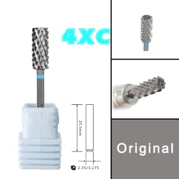 RolinStar 5.35 Small Barrel Silver Steel Carbide Nail Drill Bits Milling Cutter German Accessories